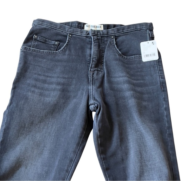 We The Free Daliah Stacked Low Rise Straight Cinched Leg Boho Urban Streetwear - Picture 9 of 13